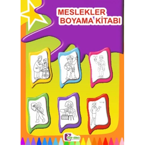 Meslekler Boyama Kitabı