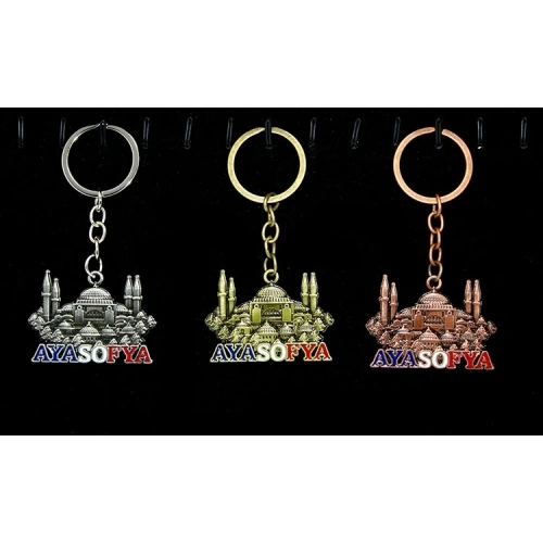 Metal Ayasofya Anahtarlık Alk2206