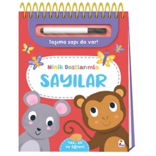 Minik Dostlarımla Sayılar – Yaz, Sil ve Öğren