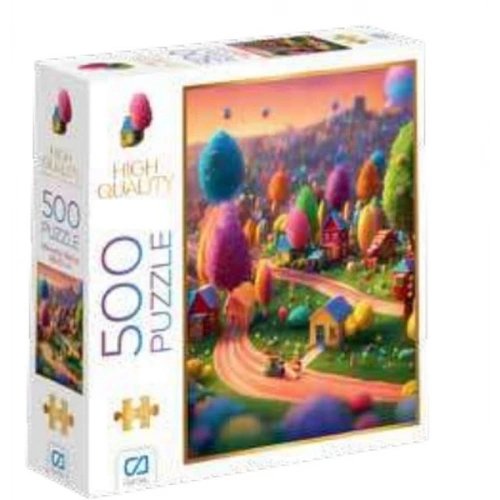 Minyatür Bahçe Puzzle 500