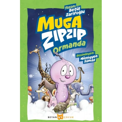 Muga Zıpzıp Ormanda (Renkli - Resimli)