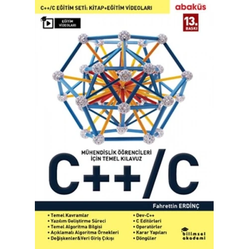 Mühendislik Öğrencileri İçin Temel Kılavuz C / C++ - Eğitim Videolu