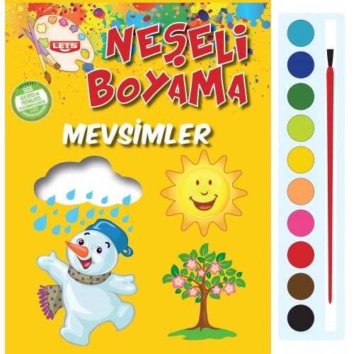 Neşeli Boyama - Mevsimler
