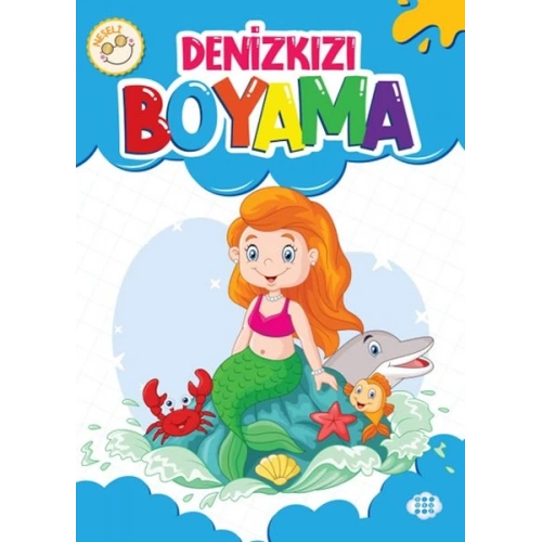 Neşeli Denizkızı Boyama