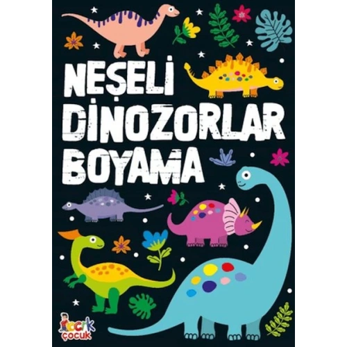 Neşeli Dinozorlar Boyama