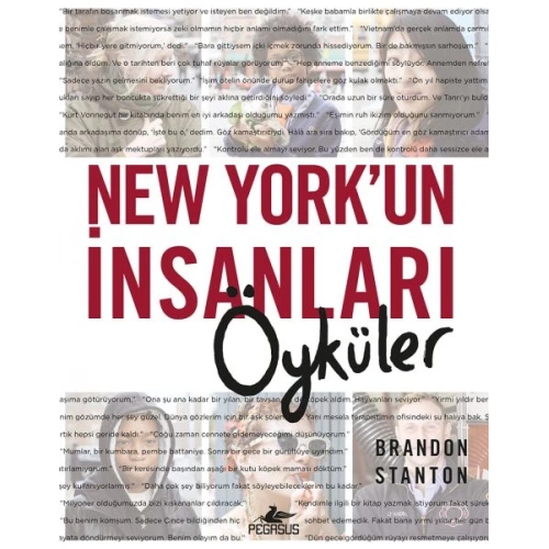 New Yorkun İnsanları: Öyküler (Ciltli)