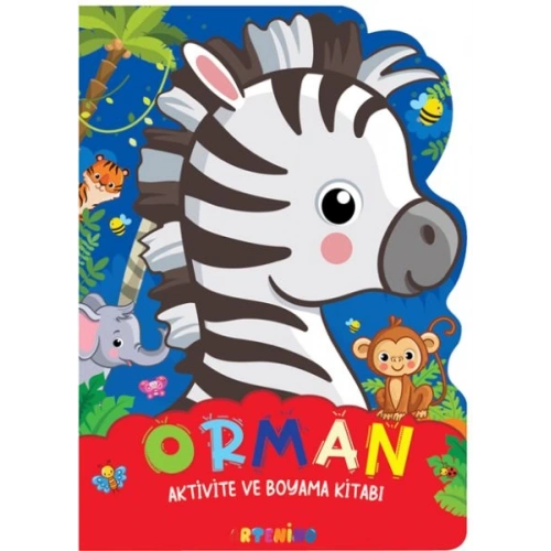 Orman - Aktivite ve Boyama Kitabı Serisi