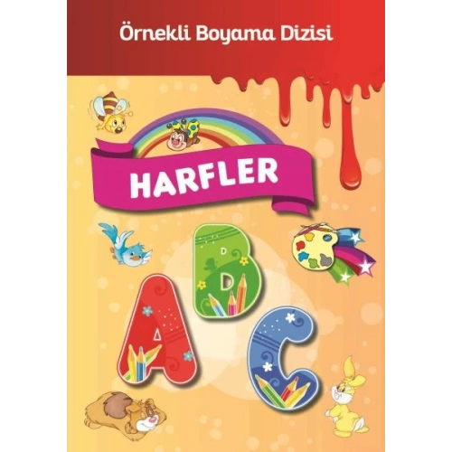 Örnekli Boyama - Harfler