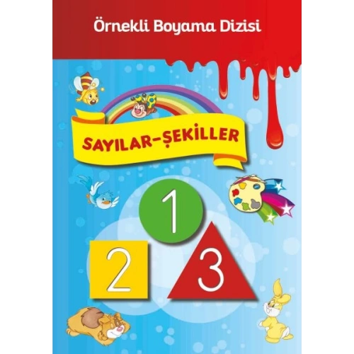 Örnekli Boyama - Sayılar - Şekiller