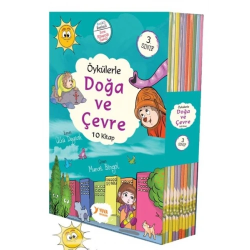 Öykülerle Doğa ve Çevre  3. Sınıflar İçin 10 Kitap Set