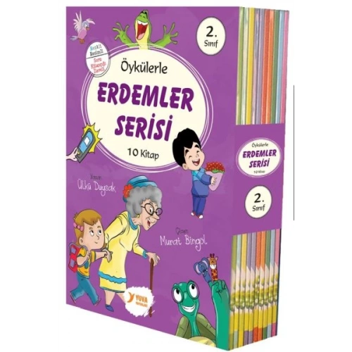 Öykülerle Erdemler Serisi 2. Sınıf 10 Kitap
