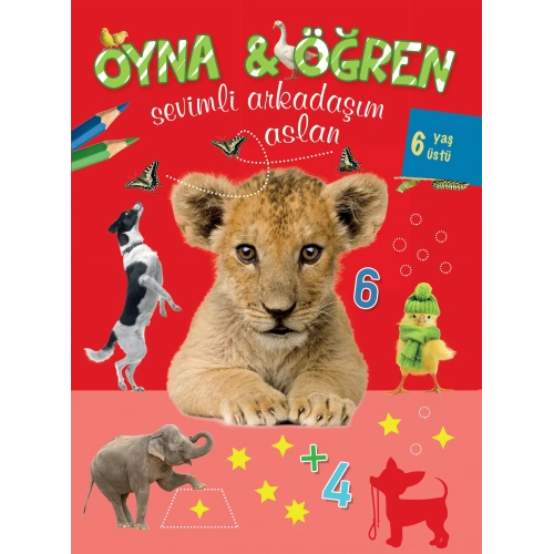 Oyna Öğren Sevimli Arkadaşım Aslan 6 Yaş Üstü