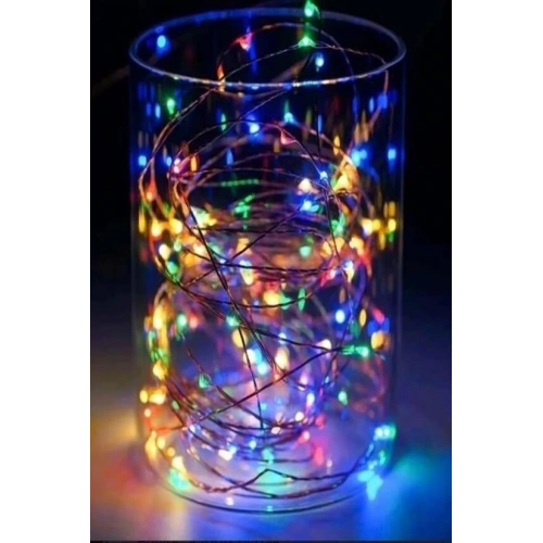 Pilli Dekoratif Peri Led Işık 3 Metre (RGB) Gaming Aydınlatma