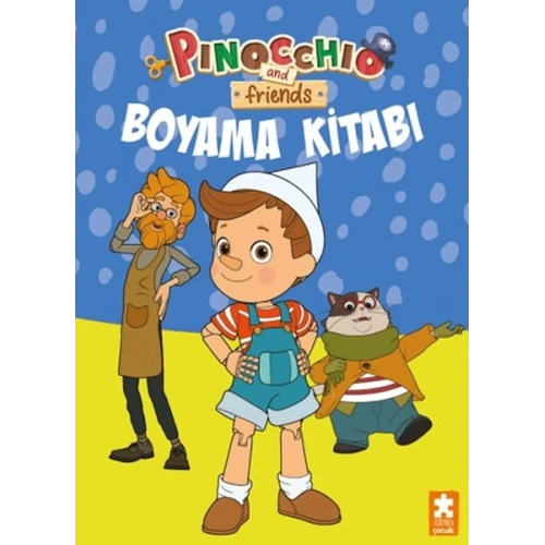 Pinocchio and Friends - Boyama Kitabı 3