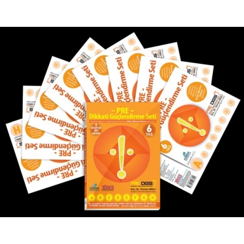 Pre Dikkati Güçlendirme Seti – Anasınıfı – 6 Yaş