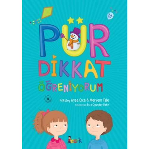 Pür Dikkat Öğreniyorum 1 (3-4 Yaş)