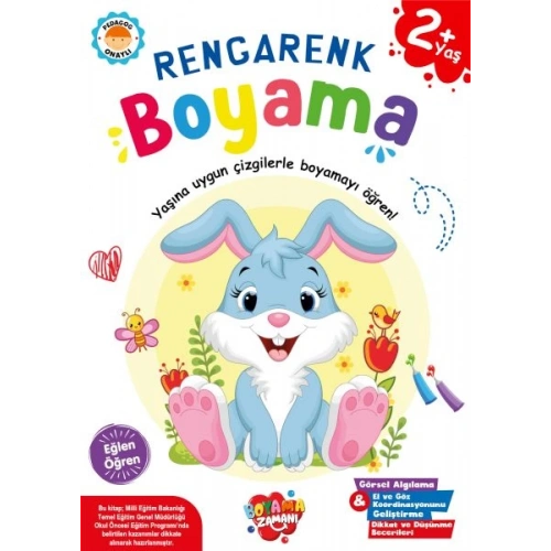 Rengarenk Boyama 2 Yaş