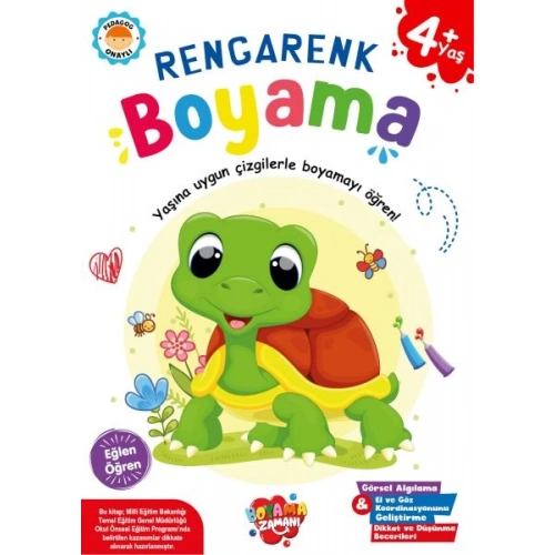 Rengarenk Boyama 4 Yaş