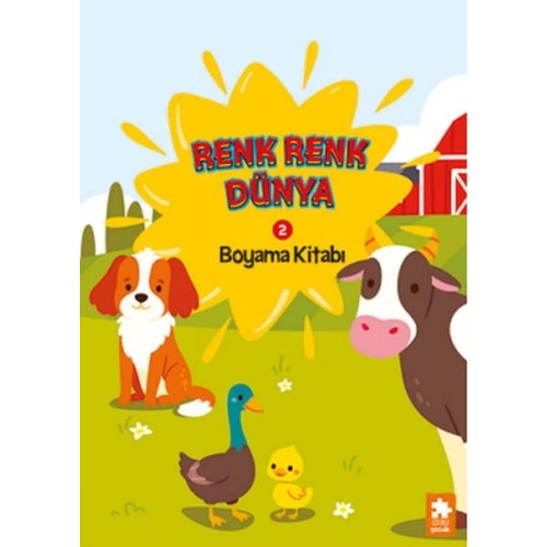 Renk Renk Dünya Boyama Kitabı 2