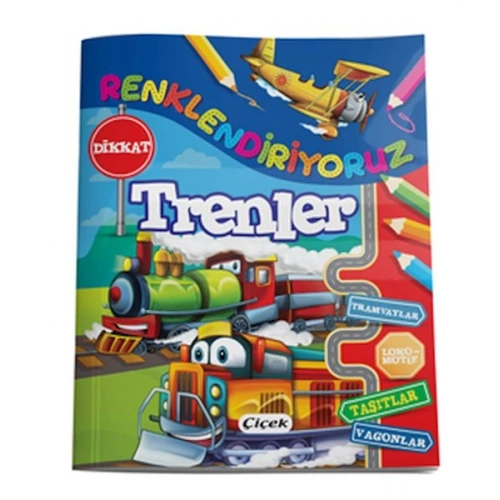 Renklendiriyoruz - Trenler