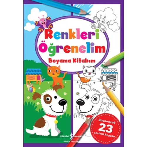Renkleri Öğrenelim Boyama Kitabım