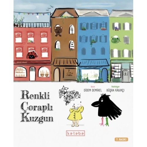 Renkli Çoraplı Kuzgun