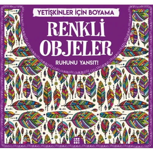 Renkli Objeler - Yetişkinler İçin Boyama