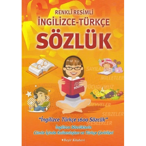 Renkli Resimli İngilizce-Türkçe Sözlük