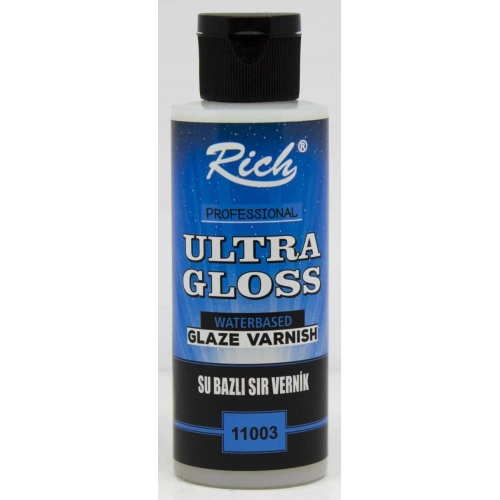 Rich Ultra Gloss Su Bazlı Sır Vernik 120 cc