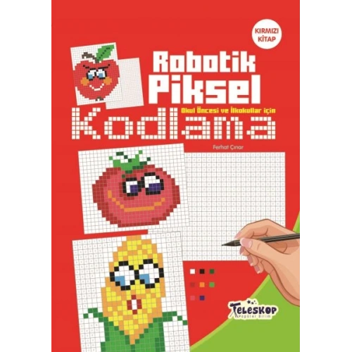 Robotik Piksel Kodlama Kırmızı Kitap