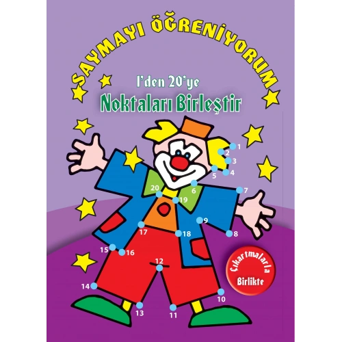 Saymayı Öğreniyorum 1den 20ye Noktaları Birleştir