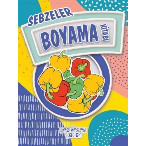 Sebzeler Boyama Kitabı