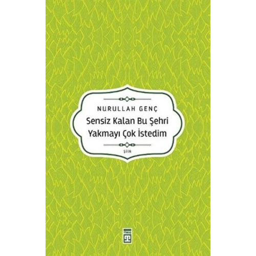 Sensiz Kalan Bu Şehri Yakmayı Çok İstedim