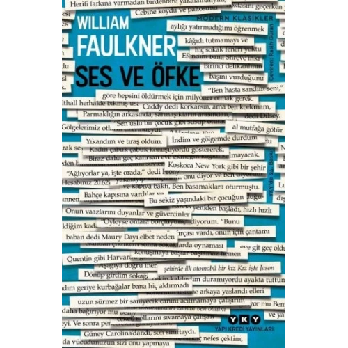 Ses ve Öfke - Modern Klasikler