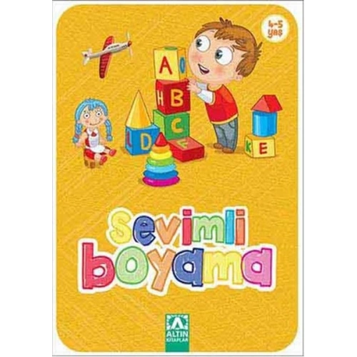 Sevimli Boyama - Sarı