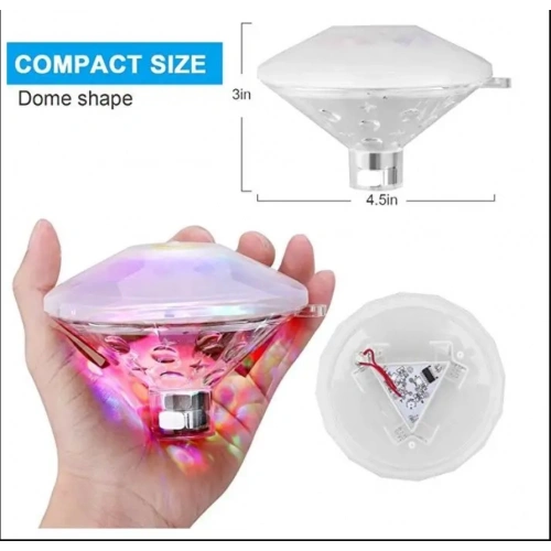 Sıcak Led Sualtı Gece Lambası Banyo Yüzme Havuz Işığı