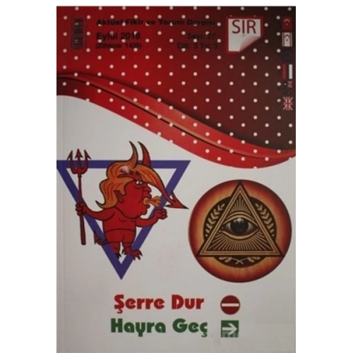 SIR - Aktüel Fikir ve Yorum Dergisi - Eylül 2018 : Sayı:27