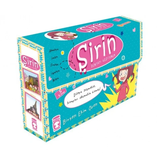 Şirin Dünyayı Geziyorum Seti (5 Kitap Takım)