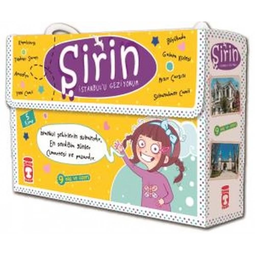Şirin İstanbulu Geziyorum - 01 Set (5 Kitap Takım)