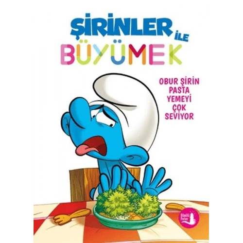 Şirinler İle Büyümek 3 Obur Şirin Pasta Yemeyi Çok Seviyor