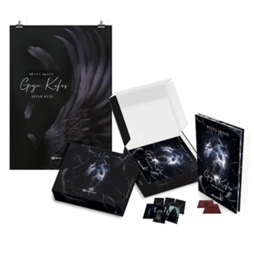 Siyah Kuğu 3 Göğü Kafes (Kutulu Set)