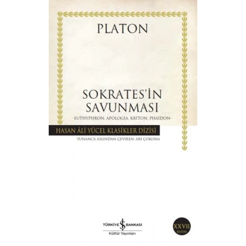 Sokrates’in Savunması- Hasan Ali Yücel Klasikleri