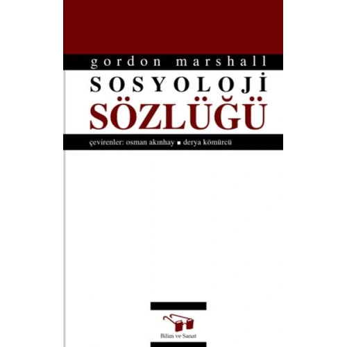 Sosyoloji Sözlüğü