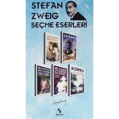 Stefan Zweig Seçme Eserleri - (5 Kitap Kutu)