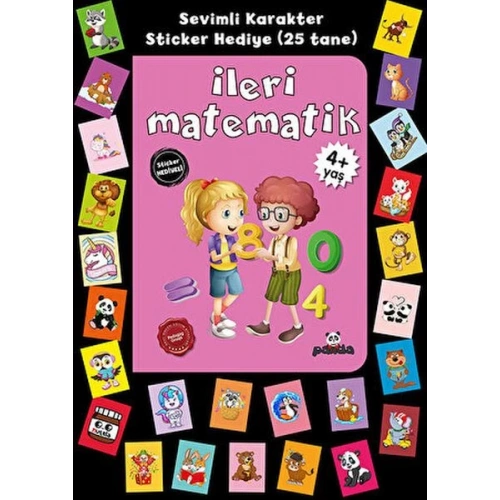 Stickerlı 4+ Yaş İleri Matematik