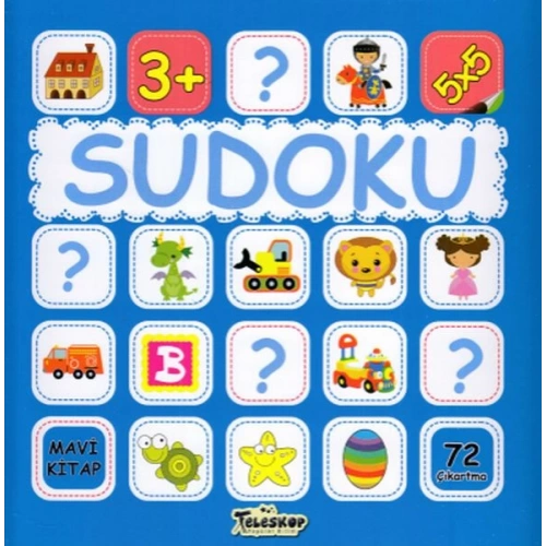 Sudoku 5X5 Mavi Kitap