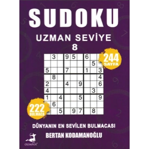 Sudoku - Uzman Seviye 8