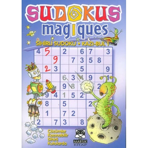 Sudokus Magiques 1  Sihirli Sudoku - Kazı Bul 1