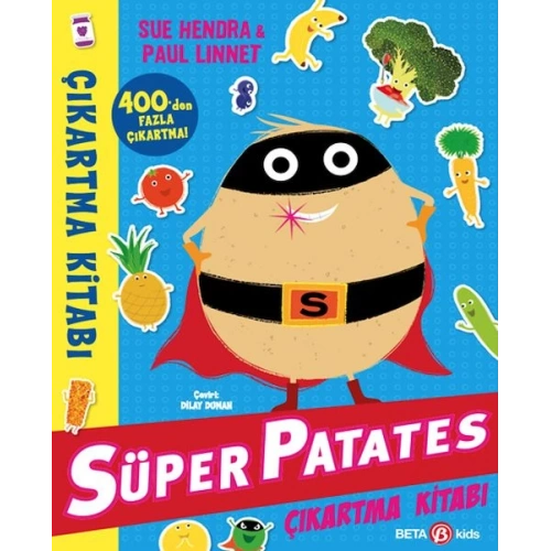 Süper Patates Çıkartma Kitabı