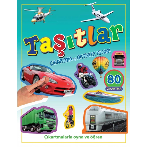 Taşıtlar - Çıkartma ve Aktivite Kitabı
